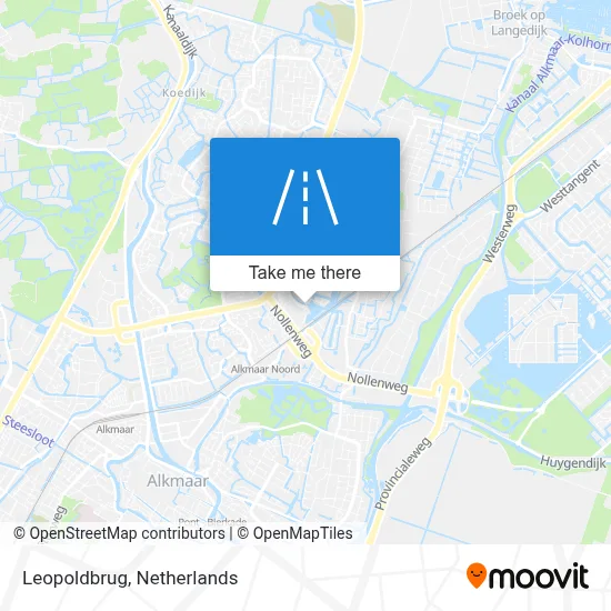 Leopoldbrug map