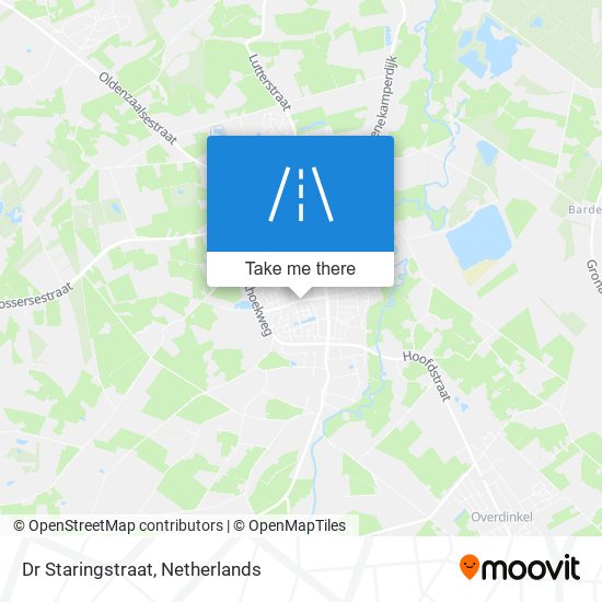 Dr Staringstraat map