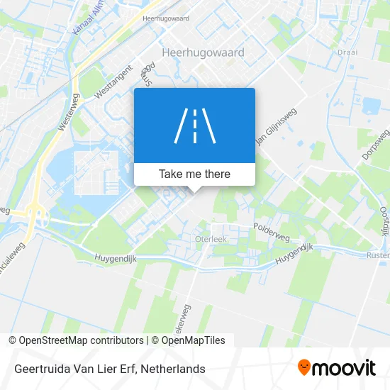 Geertruida Van Lier Erf map