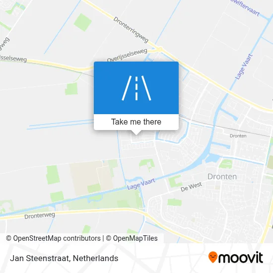 Jan Steenstraat map