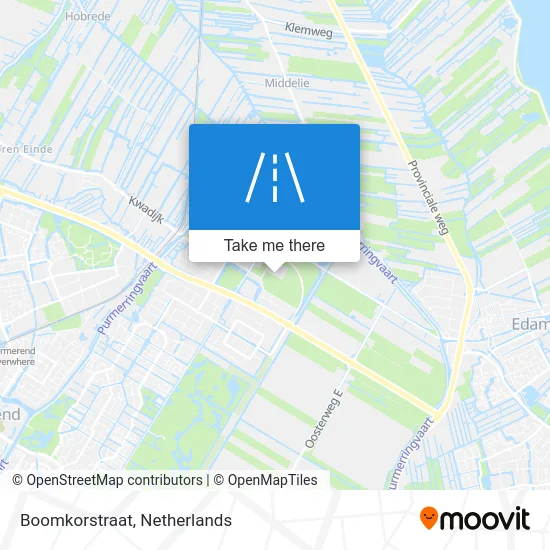 Boomkorstraat map