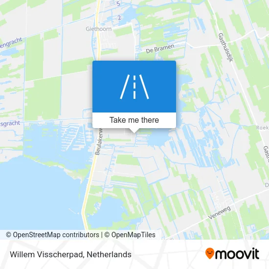 Willem Visscherpad Karte