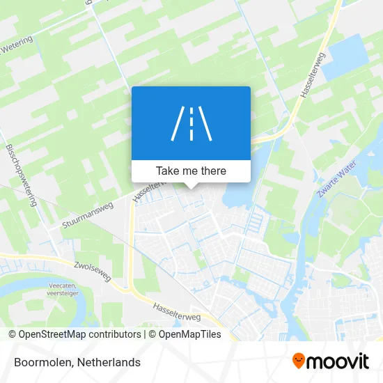 Boormolen map