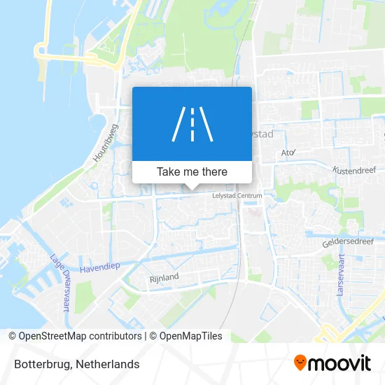 Botterbrug map