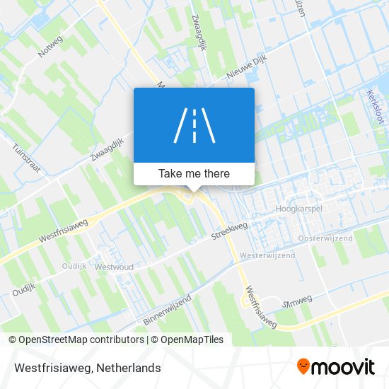 Westfrisiaweg map