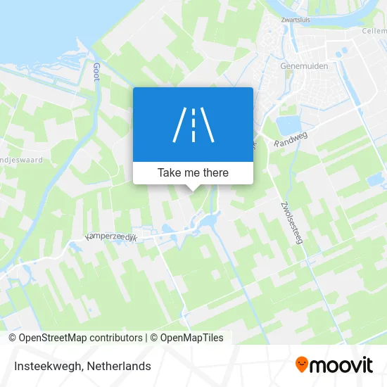 Insteekwegh Karte