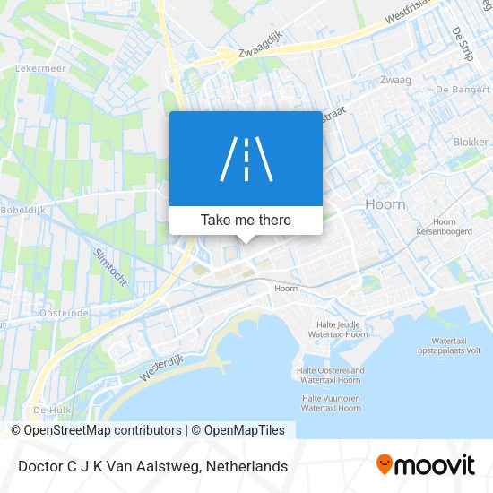 Doctor C J K Van Aalstweg map