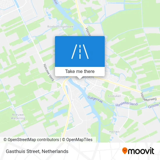 Gasthuisstraat map