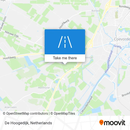 De Hoogedijk map