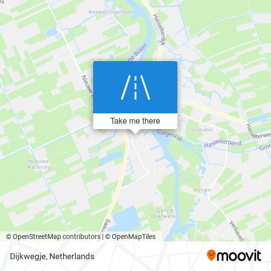 Dijkwegje map