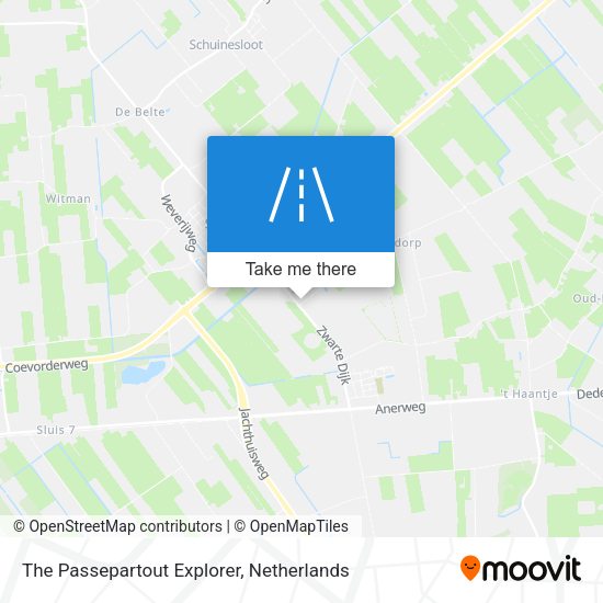 The Passepartout Explorer map