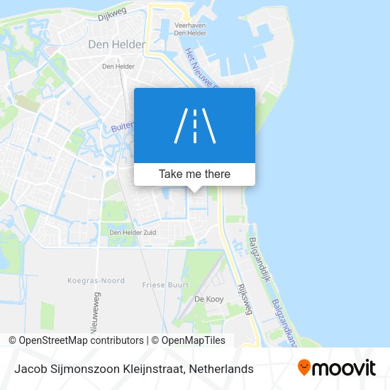Jacob Sijmonszoon Kleijnstraat map