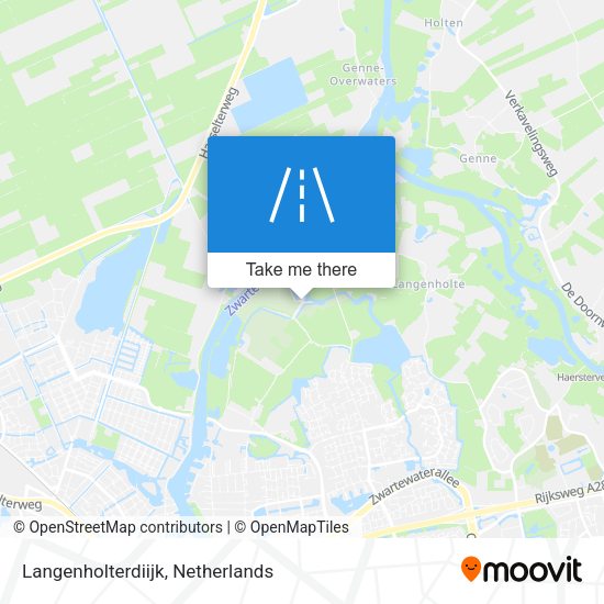 Langenholterdiijk map