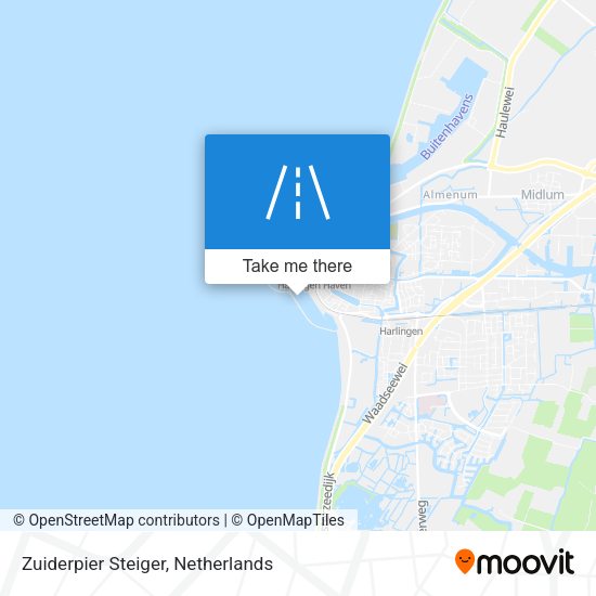 Zuiderpier Steiger map