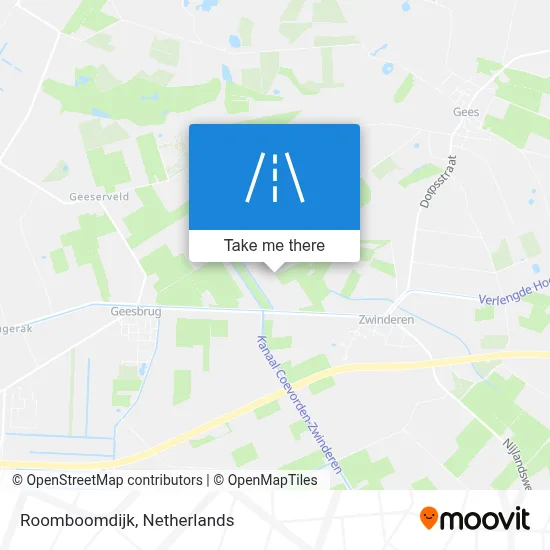 Roomboomdijk map