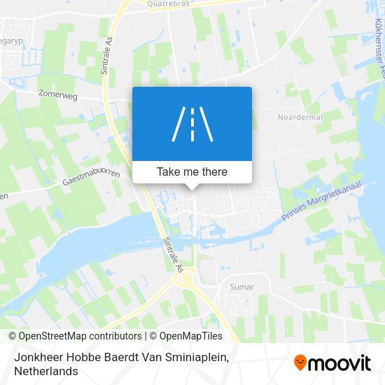 Jonkheer Hobbe Baerdt Van Sminiaplein map