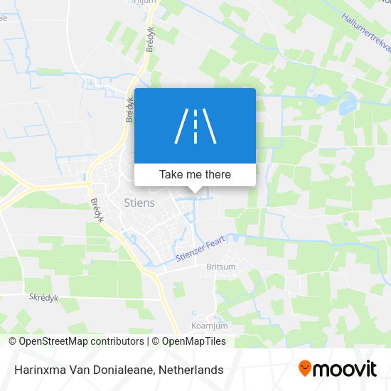Harinxma Van Donialeane map
