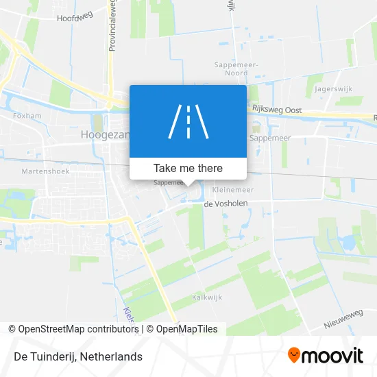 De Tuinderij map