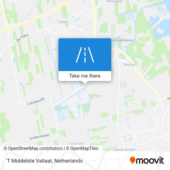 'T Middelste Vallaat map