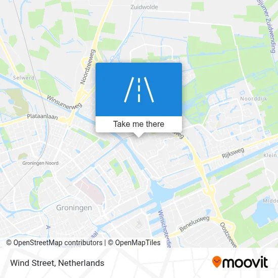 Windestraat map