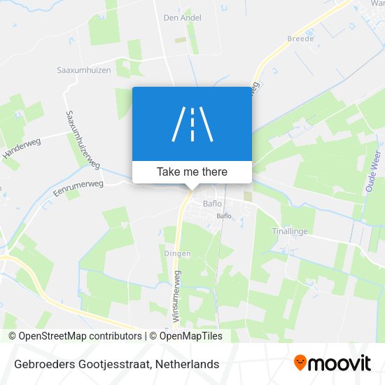 Gebroeders Gootjesstraat map