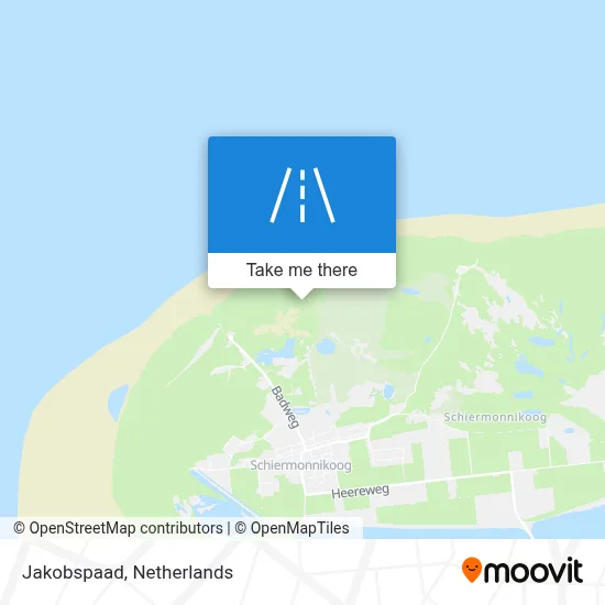 Jakobspaad map