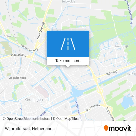 Wijnruitstraat map