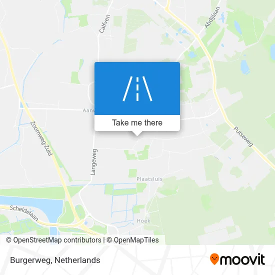 Burgerweg map