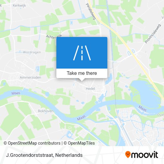 J.Grootendorststraat map