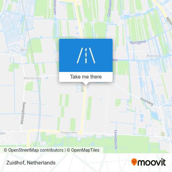 Zuidhof map