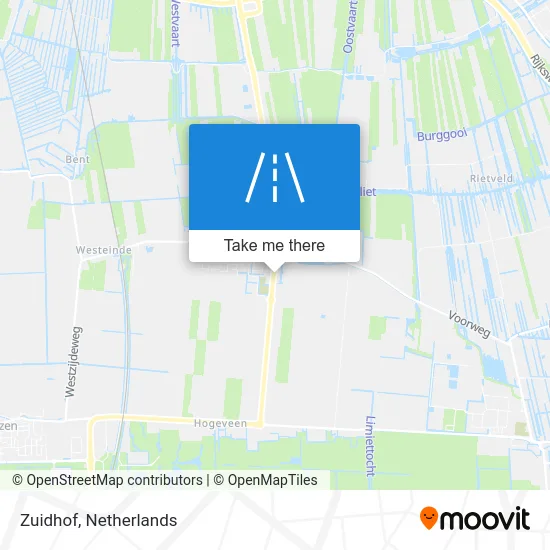 Zuidhof map