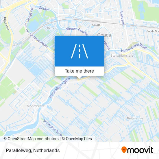 Parallelweg map