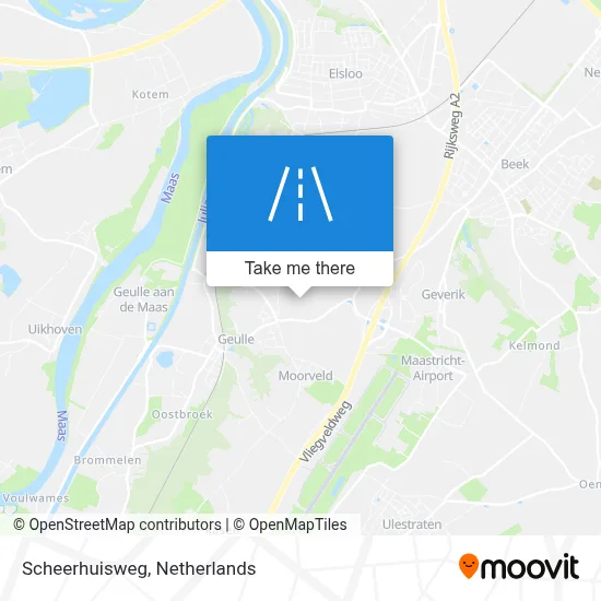 Scheerhuisweg map