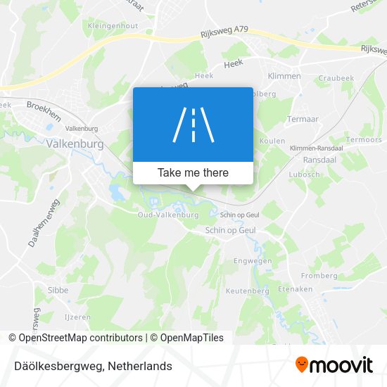 Däölkesbergweg map