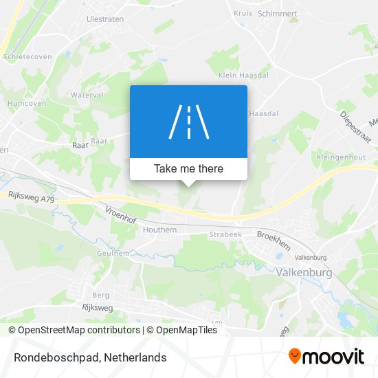 Rondeboschpad map