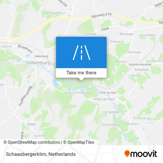 Schaasbergerklim map