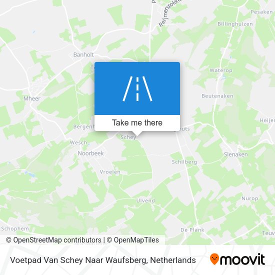 Voetpad Van Schey Naar Waufsberg map