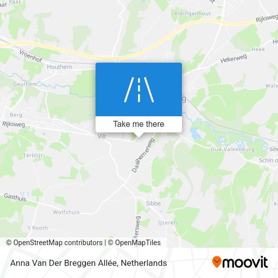Anna Van Der Breggen Allée map