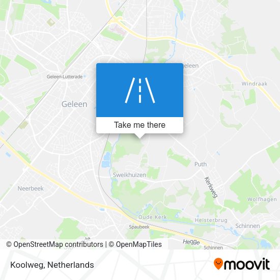 Koolweg map