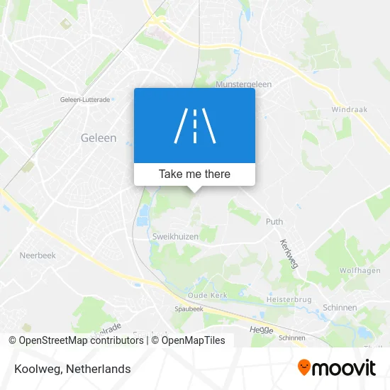 Koolweg map