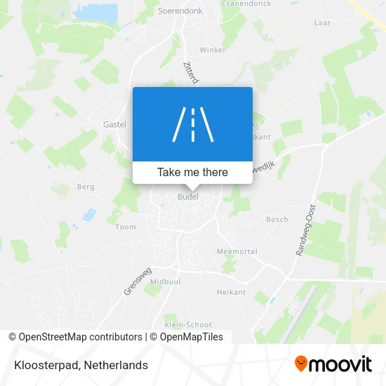 Kloosterpad map