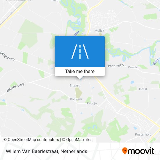 Willem Van Baerlestraat map