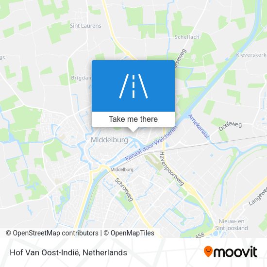 Hof Van Oost-Indië map