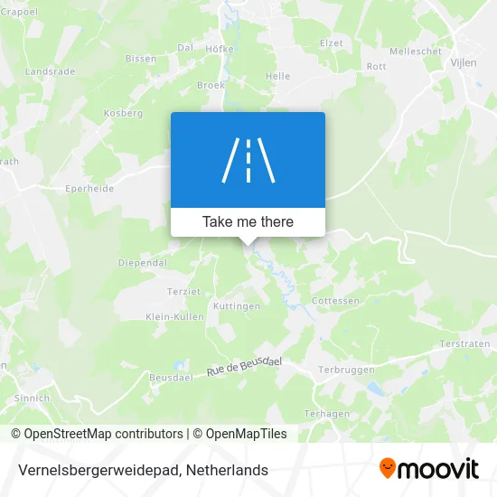 Vernelsbergerweidepad map
