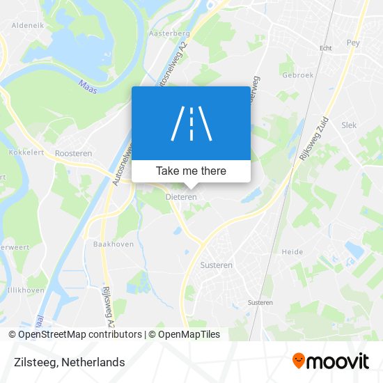 Zilsteeg map