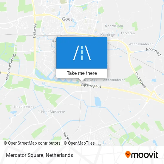 Mercatorplein map
