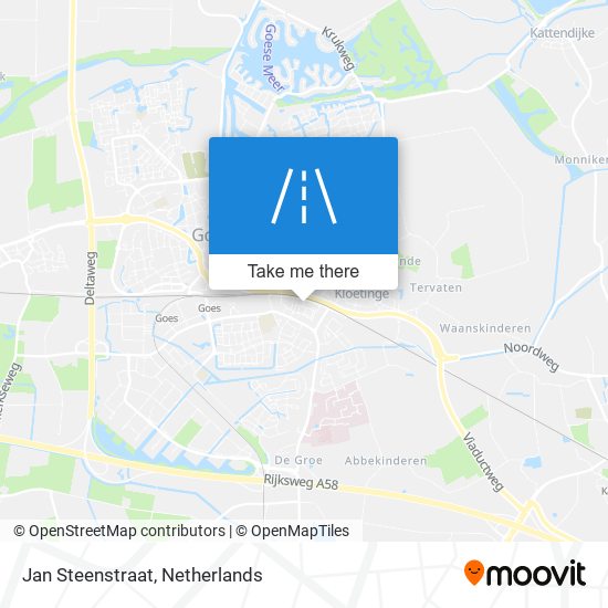 Jan Steenstraat map
