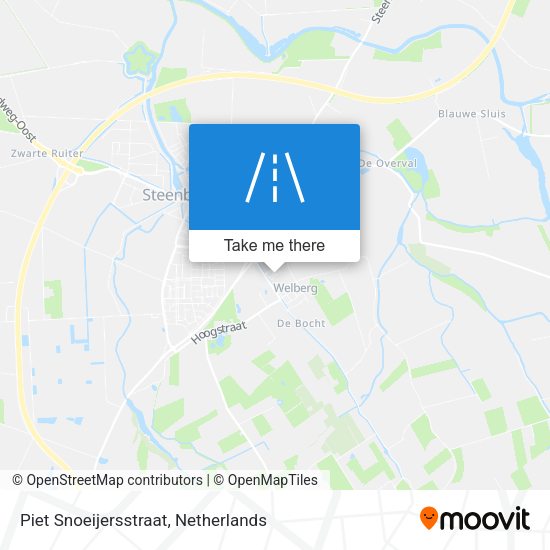 Piet Snoeijersstraat map