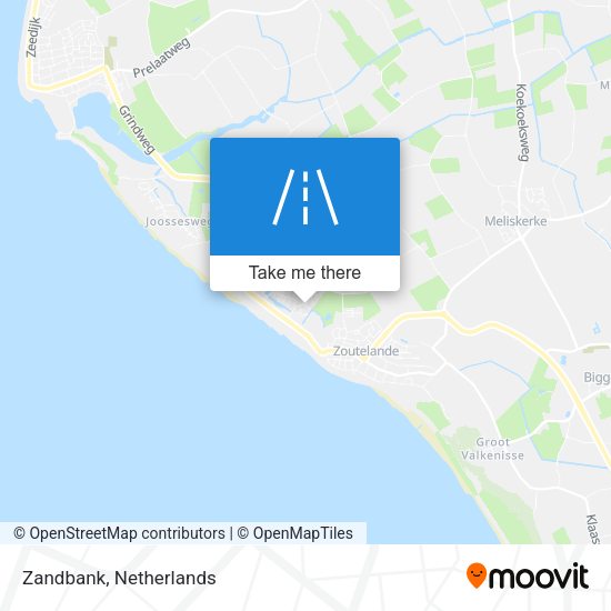 Zandbank map