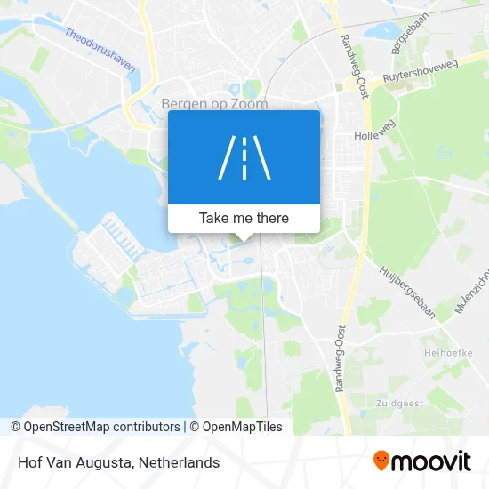 Hof Van Augusta map